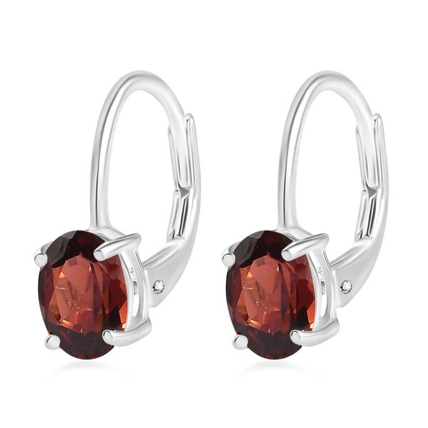 Rote Granat-Ohrh&auml;nger - 1,89 ct. image number 4