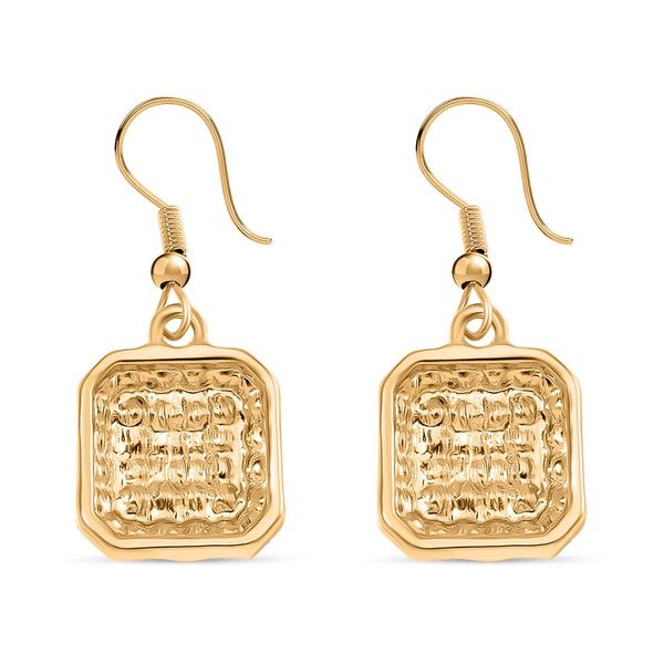 2er Set - Wei&szlig;er Kristall Armband und Ohrringe, goldfarben image number 8