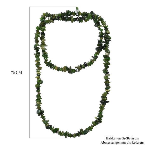 Nephrit 76cm Halskette - 385 ct. image number 6