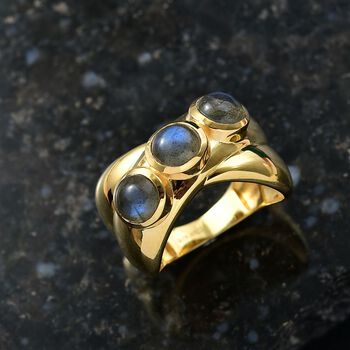 D'Joy AAA Labradorit Ring - 2,81 ct.