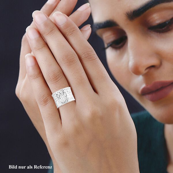 Royal Bali Kollektion- Schmetterling Ring image number 2