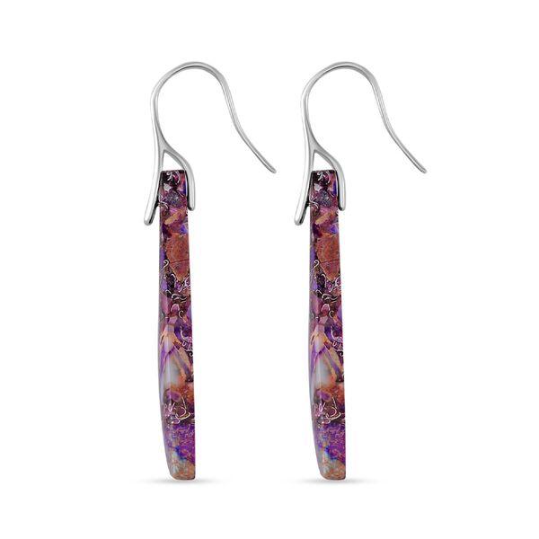 Synthetische Imperial-Jaspis-Ohrringe - 27 ct. image number 4