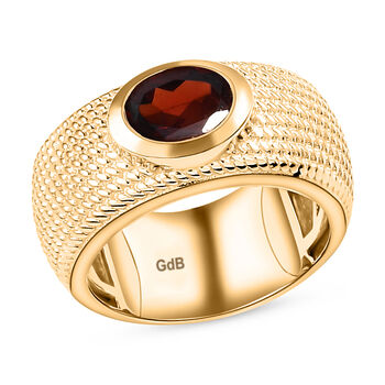 Roter Granat-Ring