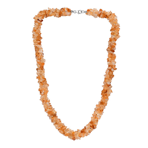 Citrin Halskette, 50 cm - 370 ct. image number 3