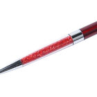 3er-Set Kristall Kugelschreiber mit schwarzer Tinte, Länge 15cm, Rot image number 2