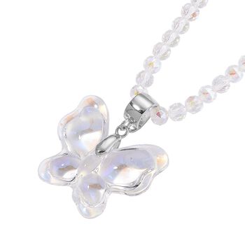 Wei&szlig;er Magie Farbe Kristall Schmuckset