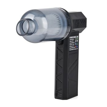 Kabelloser Handstaubsauger Turbo Jet, 34,5x28x14,5cm, Schwarz