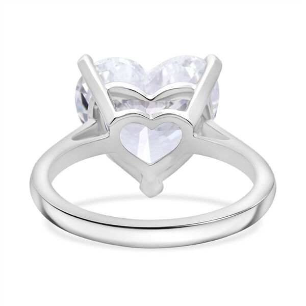 LUXURIANT DIAMOND - Lab Grown Diamant (12.5 mm) VS-EF IGI zertifiziert Ring 950 Platin (Gr&ouml;&szlig;e 18.00) (10-15 Werktage Lieferzeit) ca. 7.50 ct image number 5