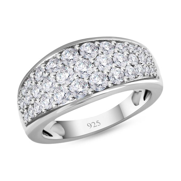 Moissanit Cluster Ring - 0,96 ct. image number 3