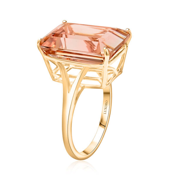 AAA Morganit Ring 585 Gold (Gr&ouml;&szlig;e 16.50) ca. 10,50 ct image number 4