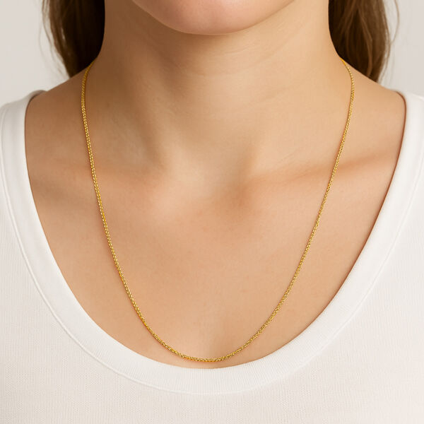 Royal Bali Kollektion - 375 Gold Halskette ca. 50 cm ca. 1,39g image number 2