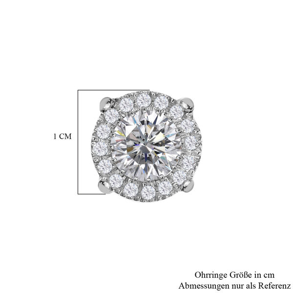 Moissanit Ohrringe - 1,82 ct. image number 5