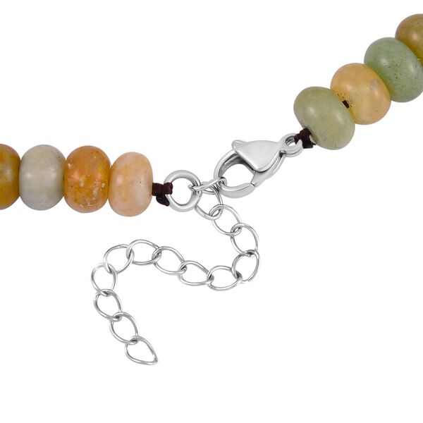 Mehrfarbige Amazonit Halskette, 45+5cm - 200 ct. image number 4