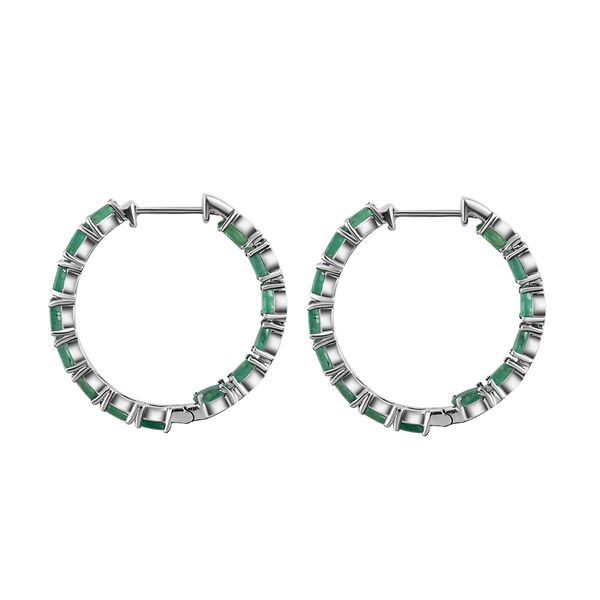 Kagem sambische Smaragd-Creolen - 6,05 ct. image number 4