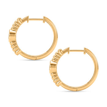 D'Joy AA nat&uuml;rliche goldene Tansanit Ohrringe - 0,63 ct.