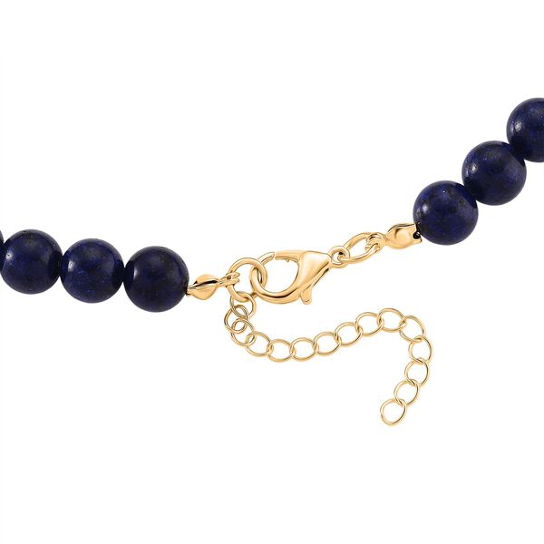 Lapislazuli Schmuckset Legierung  gelb vergoldet ca. 430.00 ct image number 6