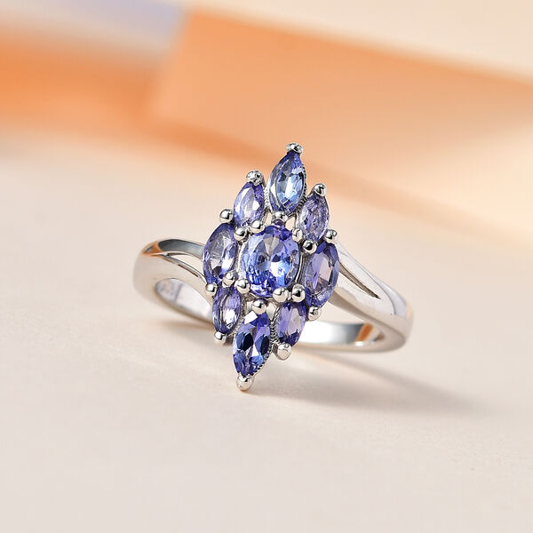 Tansanit Ring - 1,13 ct. image number 2