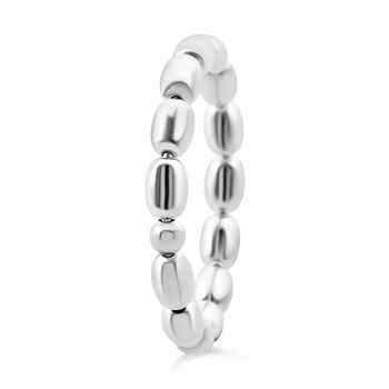 Perlen-Bandring in 925 Silber