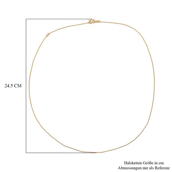 999 Gold Kugelkette ca. 50 cm ca. 3,36g image number 5