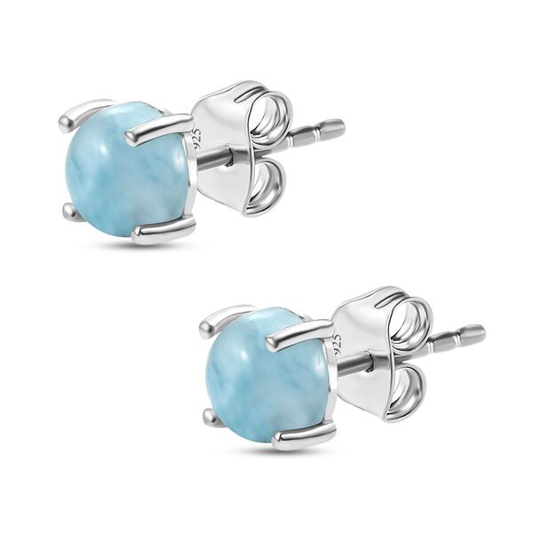 Larimar Ohrringe - 3,63 ct. image number 3