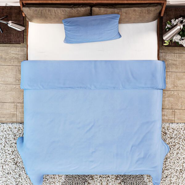 Kupferinfusion Bettw&auml;sche - 2-teiliges Set, blau image number 5