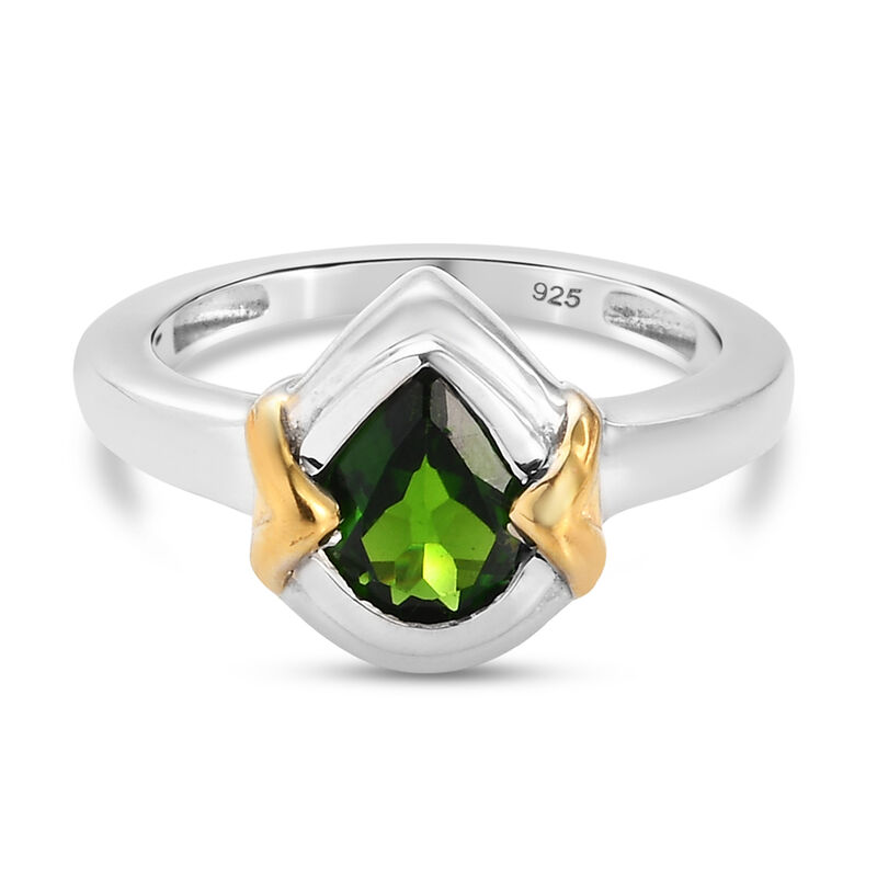 Natürlicher Chromdiopsid-Ring - 1,17 ct. image number 0