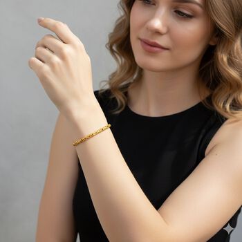 D'Joy 925 Silber Bourbudur Armband ca. 20 cm ca. 7,85g