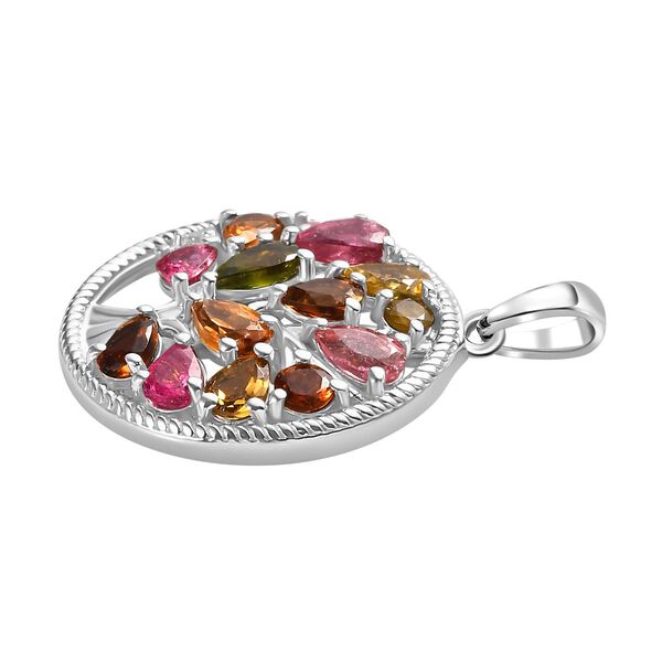 AA Multi-Turmalin Anh&auml;nger - 2,74 ct. image number 4