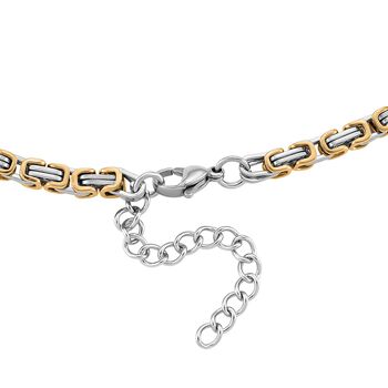 K&ouml;nigs-Halskette 50cm und Armband 19cm