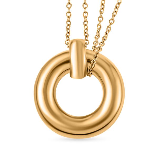 Designer-Schmuckset in Goldton image number 5