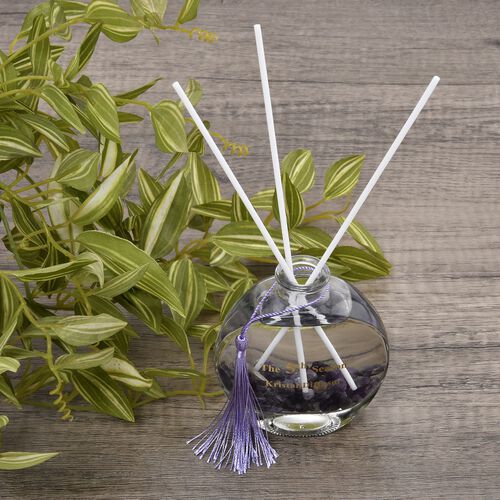 The 5th Season- Aromatherapie Duft-Diffusor mit Amethyst, Duftstäbchen und Quasten, 100ml image number 1