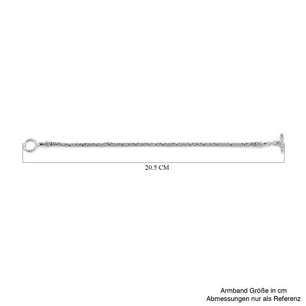 Royal Bali Kollektion - Borobudur Armband ca. 18 cm 925 Silber ca. 9,66g image number 4