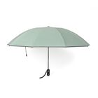 Sturmfester Regenschirm mit Aero-Aluminium-Gestell, vollautomatisch, reflektierend, Rückfaltung, ca. 105?cm, Grün