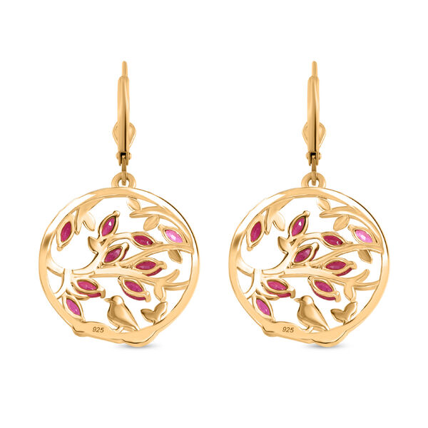 Afrikanische Rubin-Ohrringe - 2,23 ct. image number 6