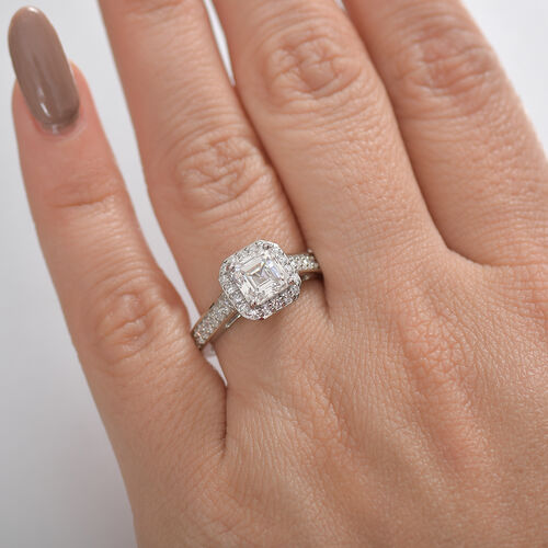 LUXURIANT DIAMOND - Lab Grown Diamant Ring 950 Platin (Größe 19.00) ca. 2.00 ct image number 2