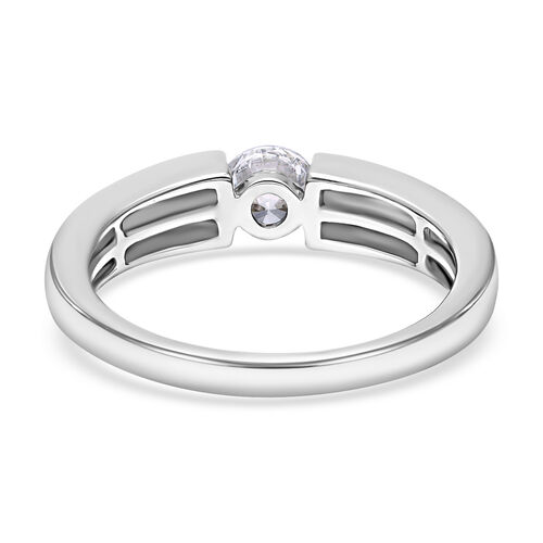 LUXORO IGI zertifizierter SI Labor Diamant Ring in 585 Weißgold - 0,50 ct. image number 5