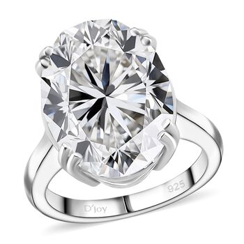 D'Joy Moissanit Ring und Anh&auml;nger mit 45 cm langer Kette