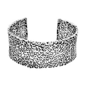 Royal Bali Kollektion- 925 Silber Armreif, 18 cm