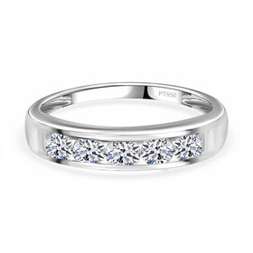 LUXURIANT DIAMOND- IGI zertifizierter VS-EF Labor Diamant Ring in 950 Platin - 1,60 ct.
