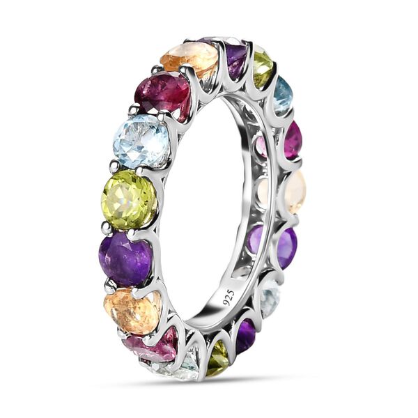 Mehrfarbiger Edelstein-Ring, ca. 4,53 ct image number 5