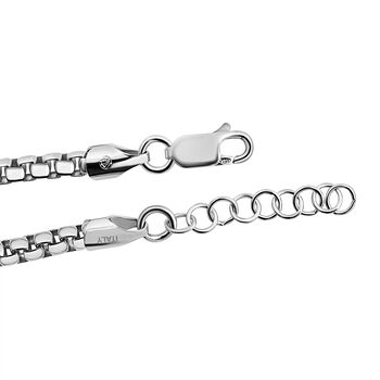 Venezianisches Kettenarmband 19cm in Silber