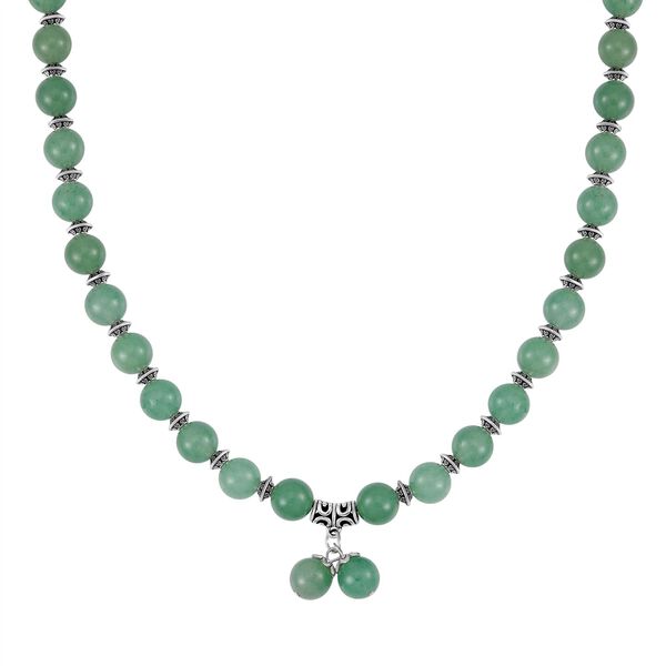 Grüner Aventurin Schmuckset  Legierung Antik-silber-Plattierung ca. 305.00 ct image number 4