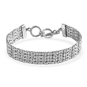 STT  925 Silver  Bracelet : 7.5 : Standard