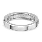 Lustro Stella - Weißer Zirkonia Ring, 925 Silber platiniert (Größe 16.00) ca. 0.72 ct image number 5