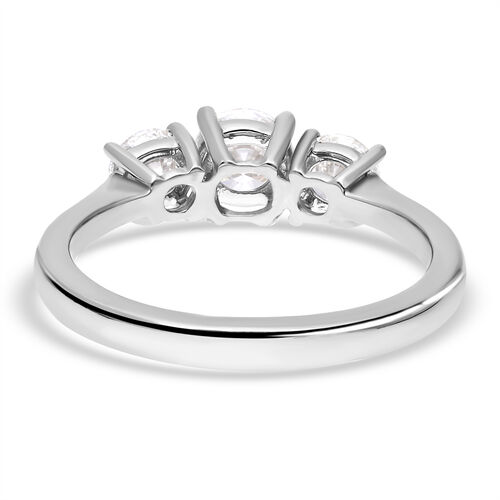 Signature Kollektion- IGI zertifizierter SI Labor Diamant Trilogie Ring- 1,50 ct. image number 5