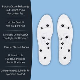 Magnetische Silikon-Einlegesohle