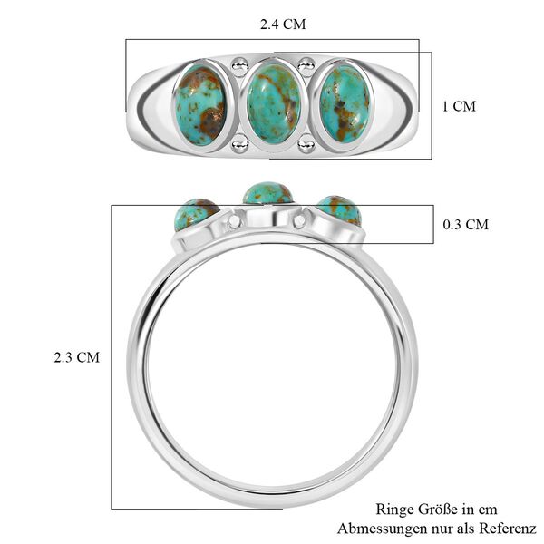 Sierra Nevada Türkis Ring - 1,46 ct. image number 7