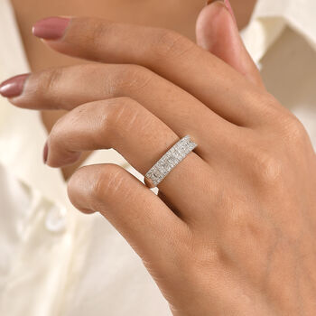 LUXURIANT VS-EF Labor Diamant Half Eternity Ring - 1 ct.