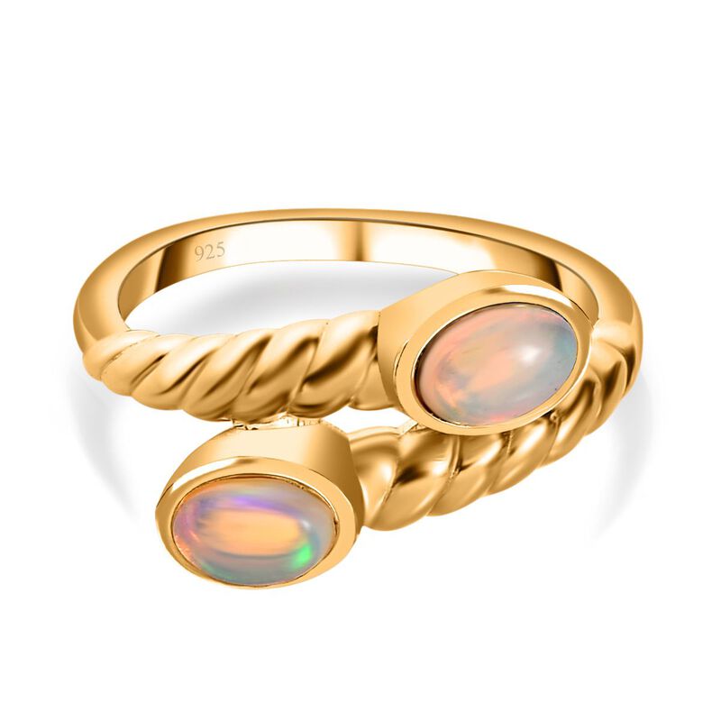 Natürlicher, äthiopischer Welo Opal-Ring - 0,65 ct. image number 0