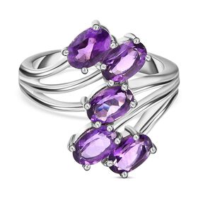Afrikanischer Amethyst-Ring - 2 ct.